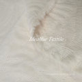 Rose Embossed Fake Fur with Golden Powder